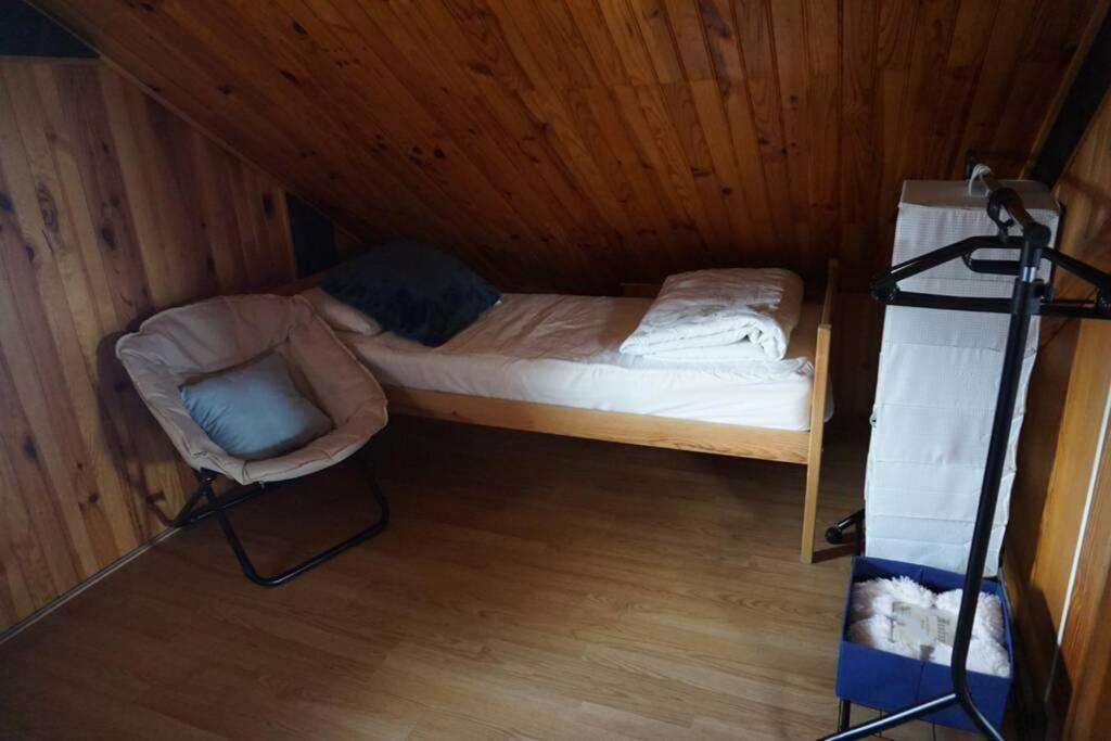הוילה סן-פייר-דל-פורקה Le Nordik Chalet 3Etoiles Sauna Privatif Jardin מראה חיצוני תמונה