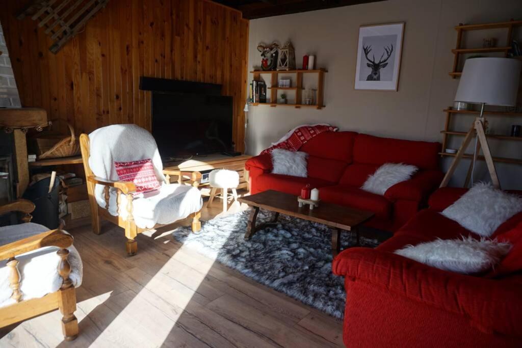 הוילה סן-פייר-דל-פורקה Le Nordik Chalet 3Etoiles Sauna Privatif Jardin מראה חיצוני תמונה