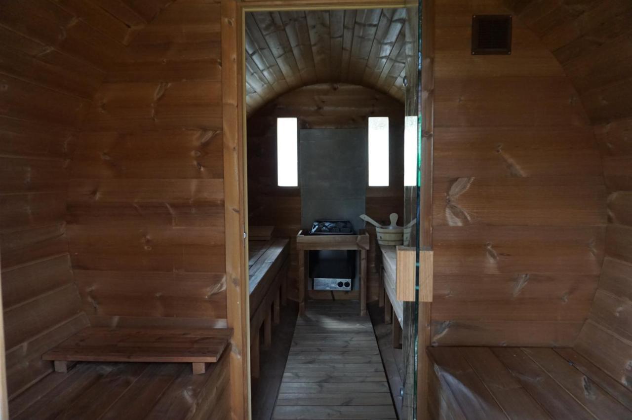 הוילה סן-פייר-דל-פורקה Le Nordik Chalet 3Etoiles Sauna Privatif Jardin מראה חיצוני תמונה